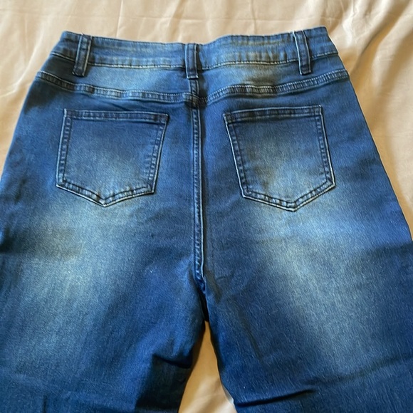 WOMENS FADED FLARED PANTS - Picture 3 of 7